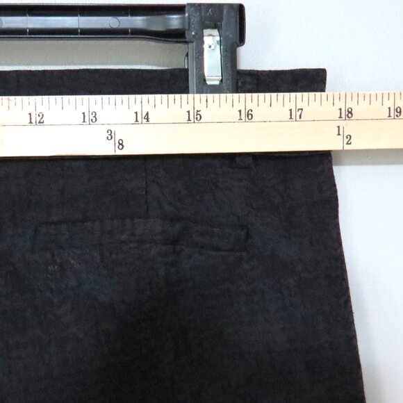 SOHO Apparel Ltd. Black Textured Dress Pant Size 16 - Picture 9 of 11
